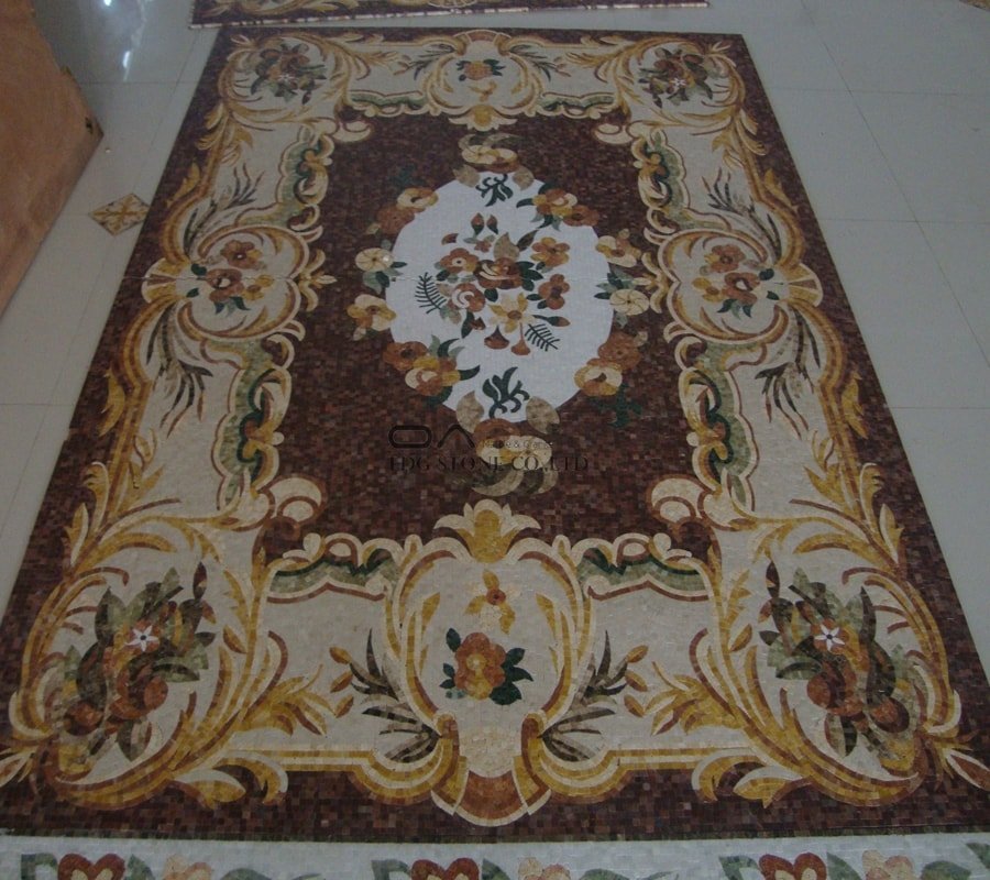 marble mosaic artwork