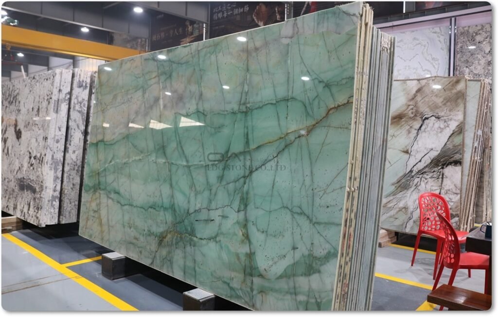 quartzite slab size guide