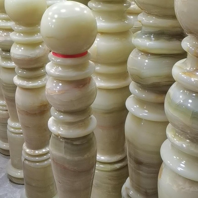 stone balustrades garden