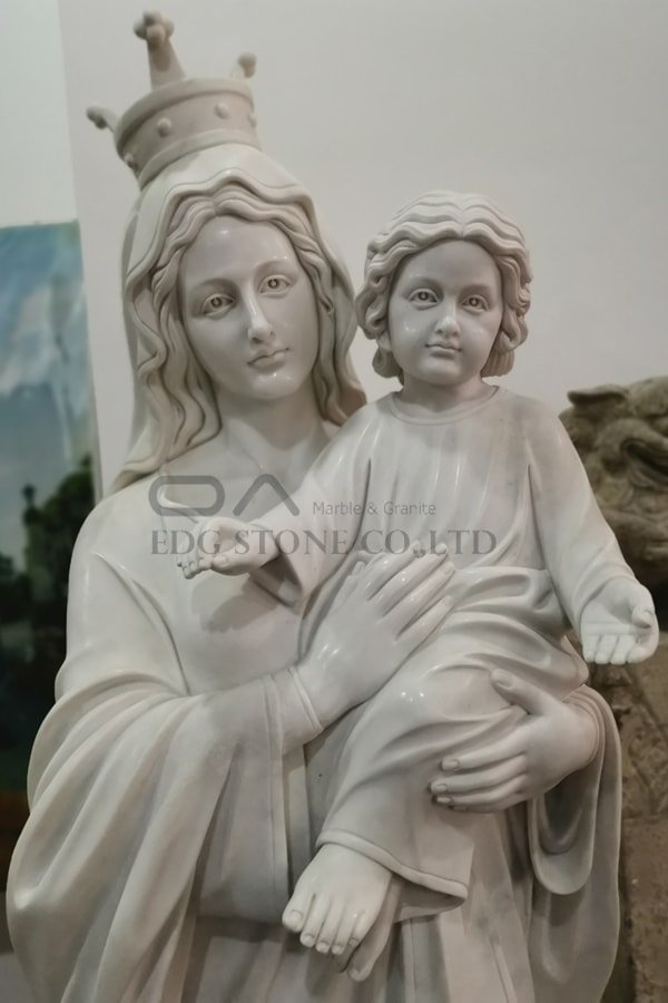 stone hands decor