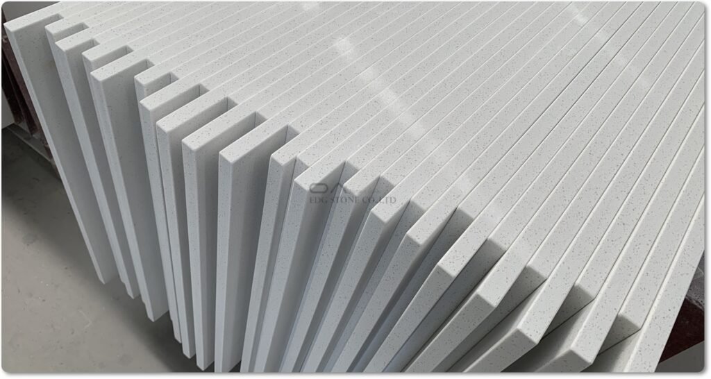 Crystal white Quartz countertop price
