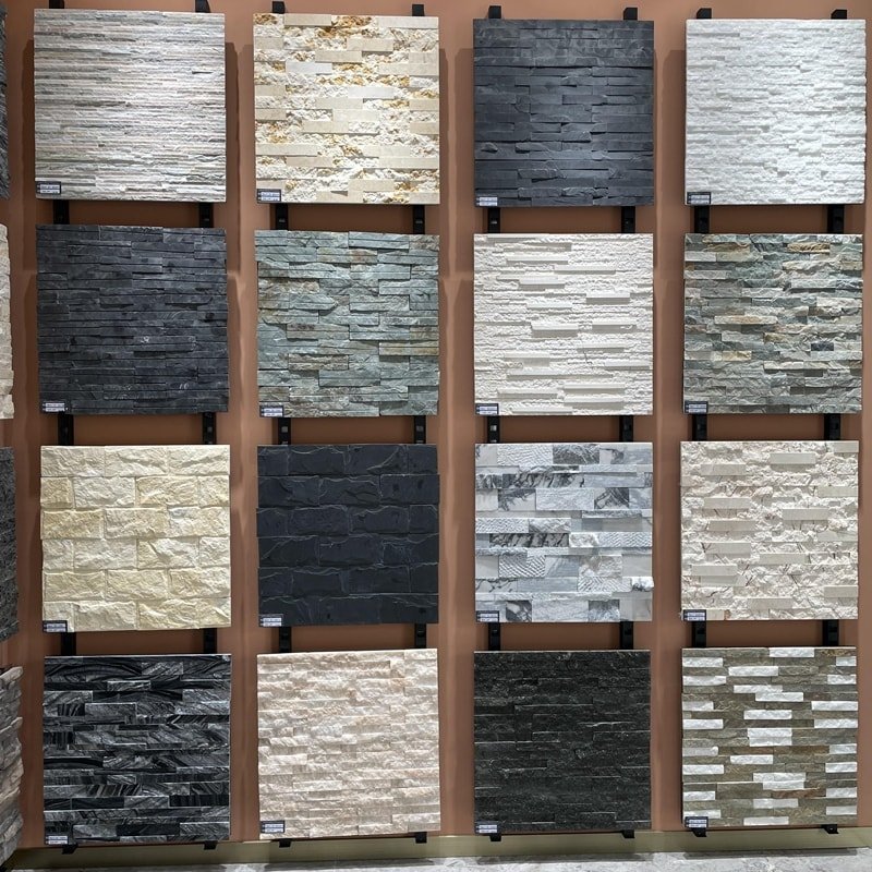 Manufactured stone veneer exterior