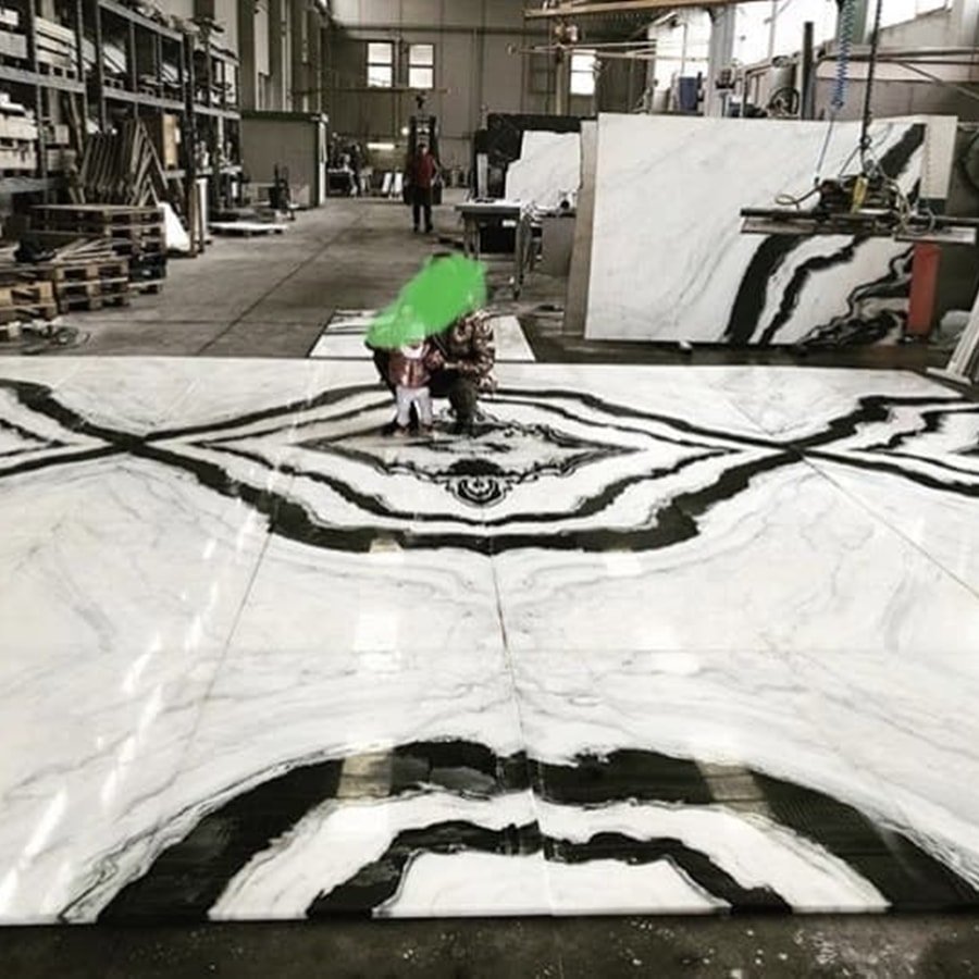 Panda White Marble