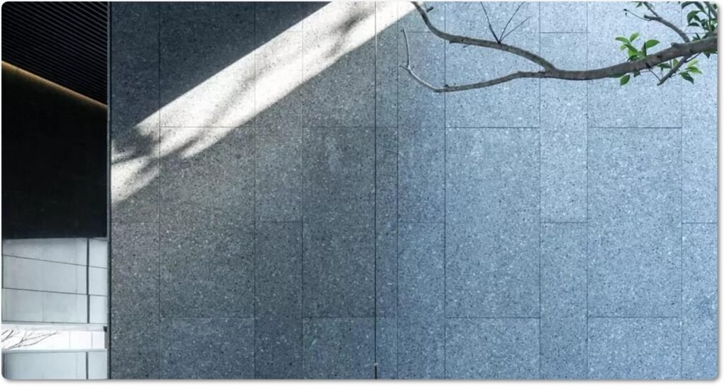 Polished vs leathered granite
