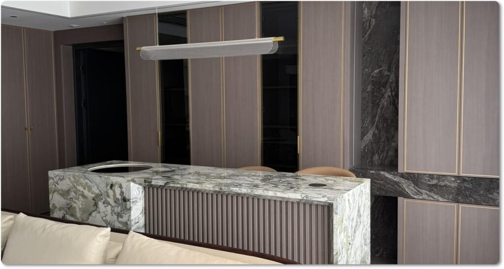 Sintered stone vs granite