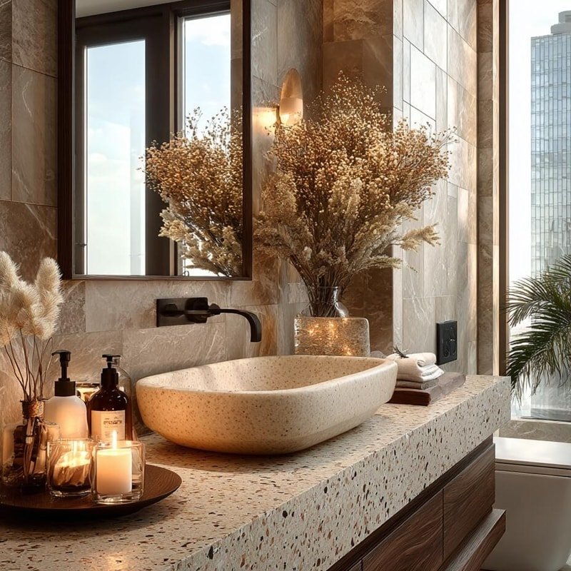 Terrazzo Bathroom Vanity Tops The 2026 Trend Explained