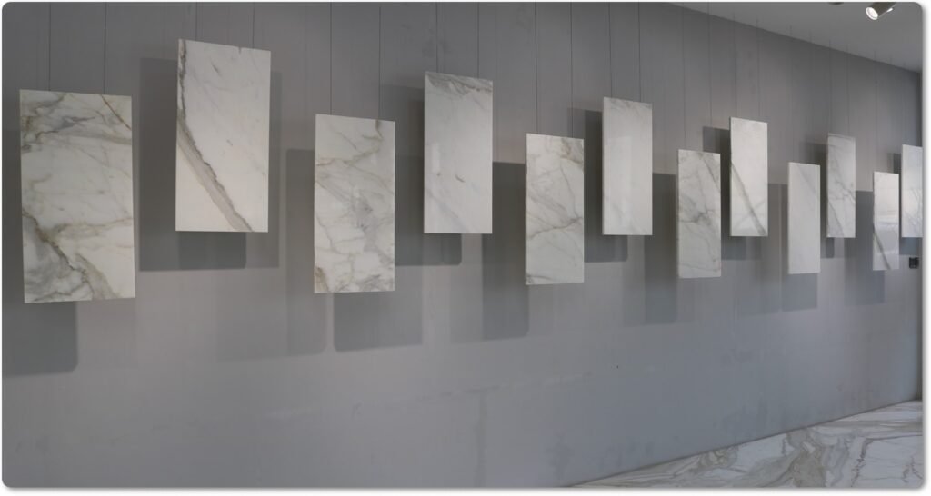 Travertine sintered stone countertops