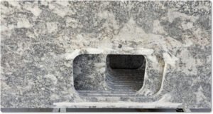 White Granite Kitchen