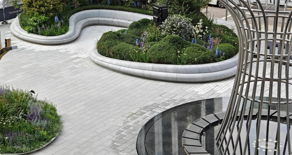 White Granite for Commercial Projects