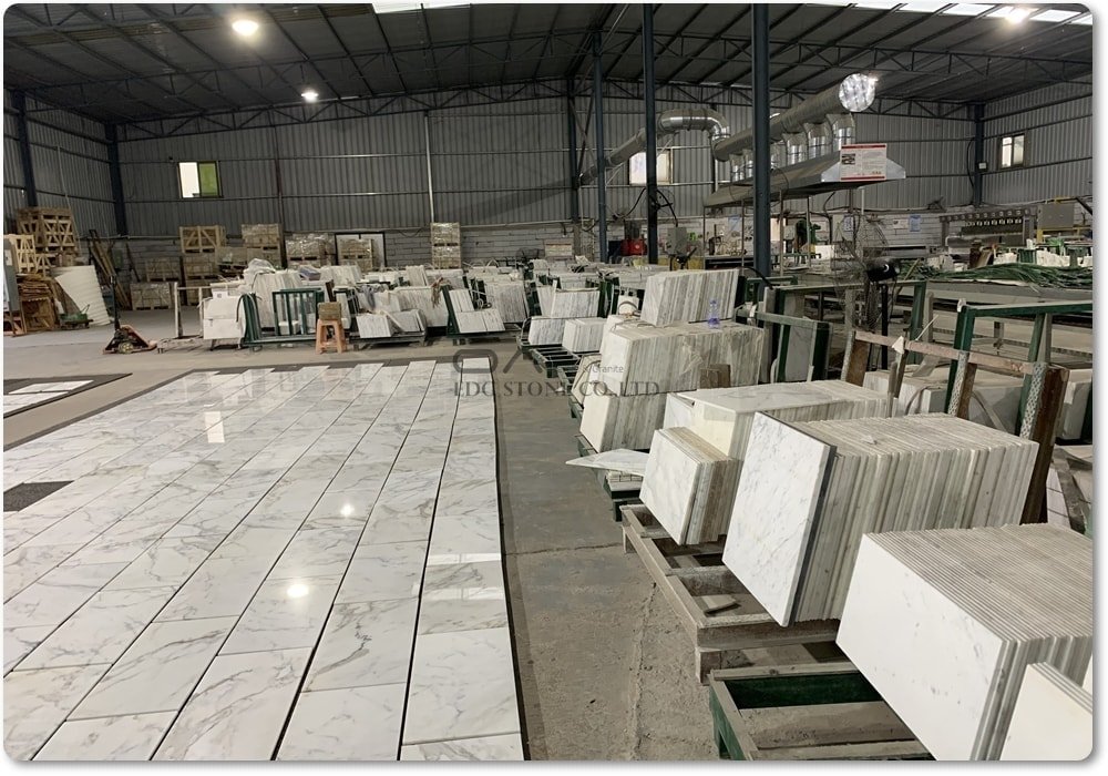 White Marble Floor Tiles