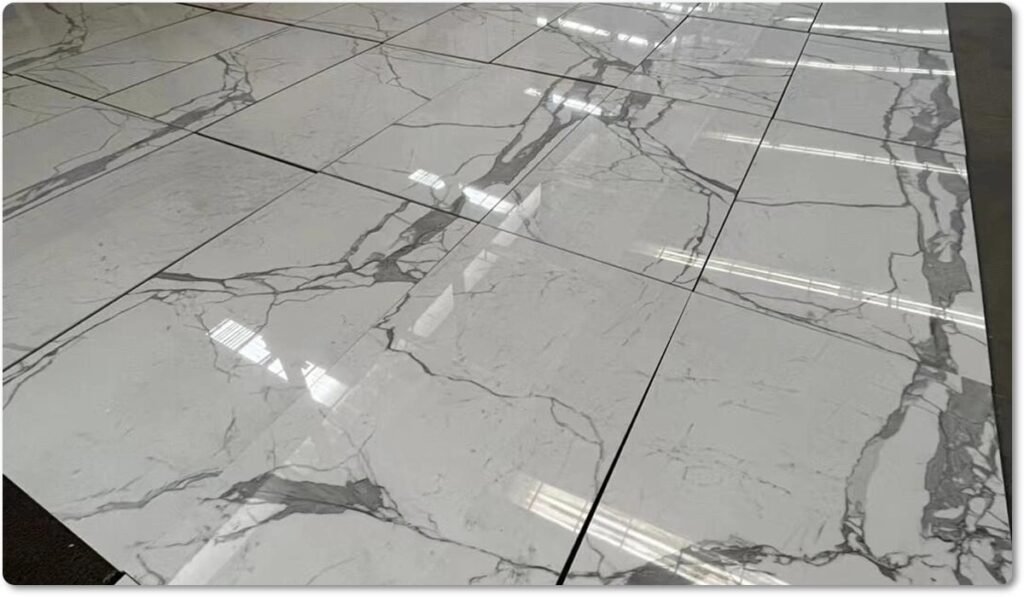 White Marble Tile Home Depot