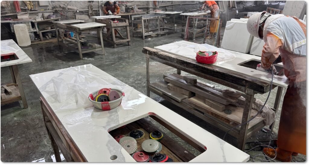 White Quartz Worktop