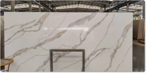 White Quartz with Gold Veins