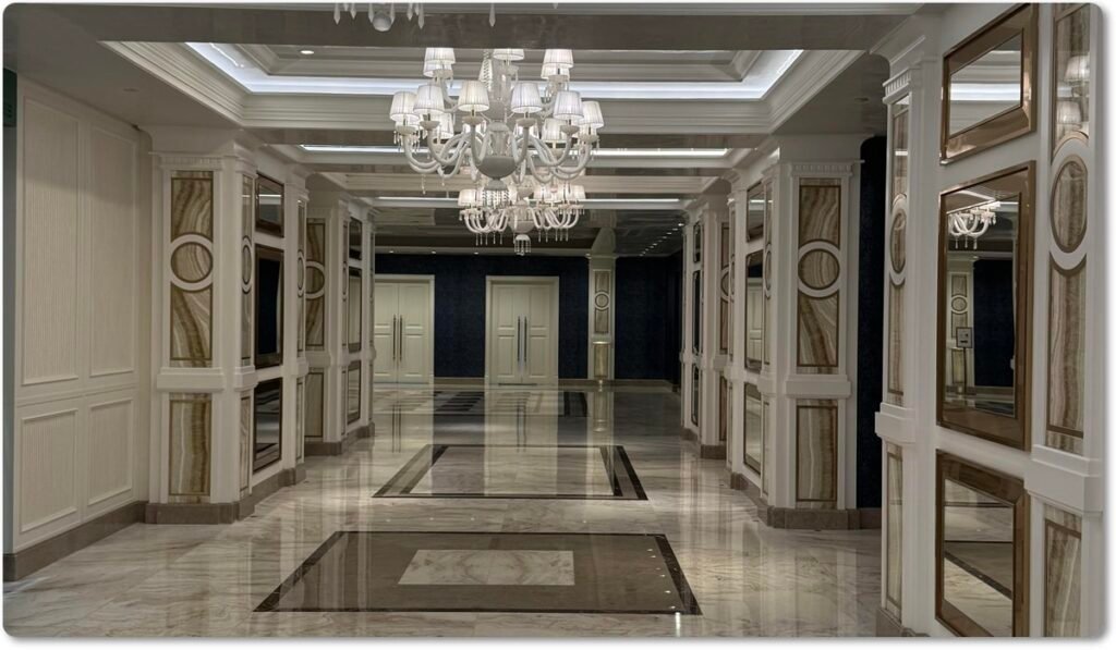 how to clean commercial white marble tile flooring