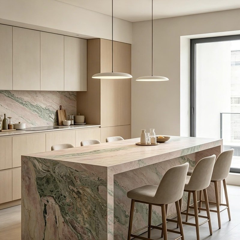 sintered stone dining table