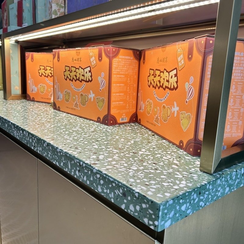 terrazzo stone benchtop