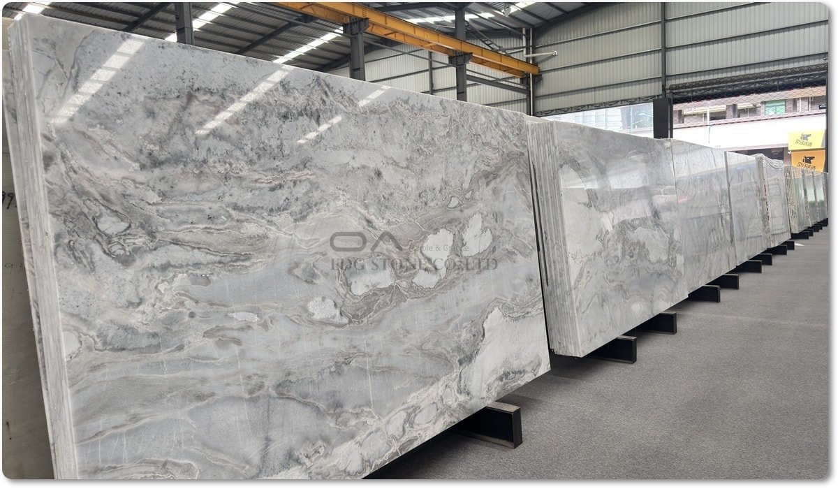 white marble stone