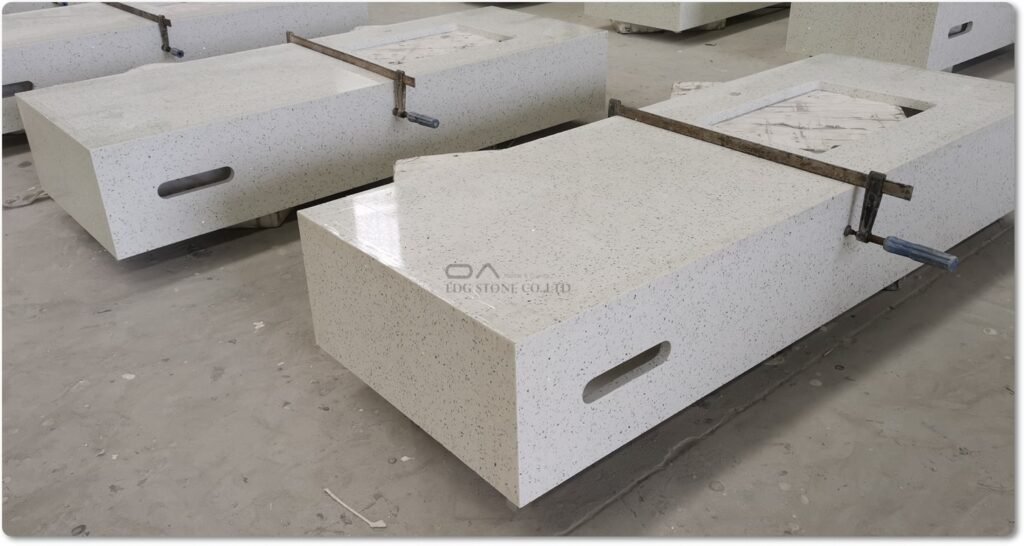 white quartz countertops