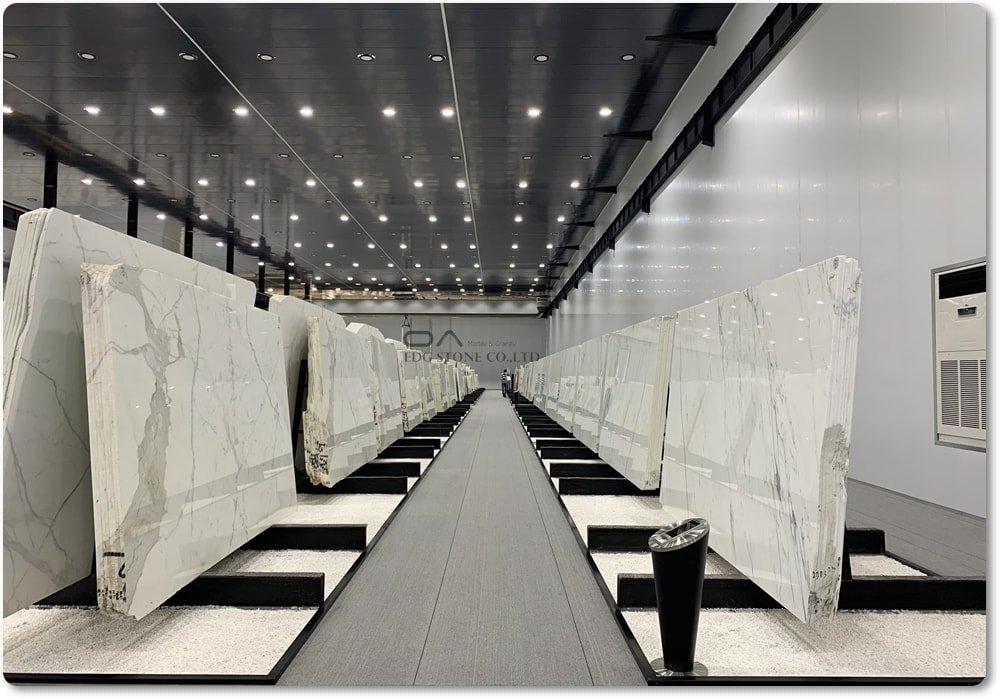 wholesale calacatta marble slabs for commercial developments