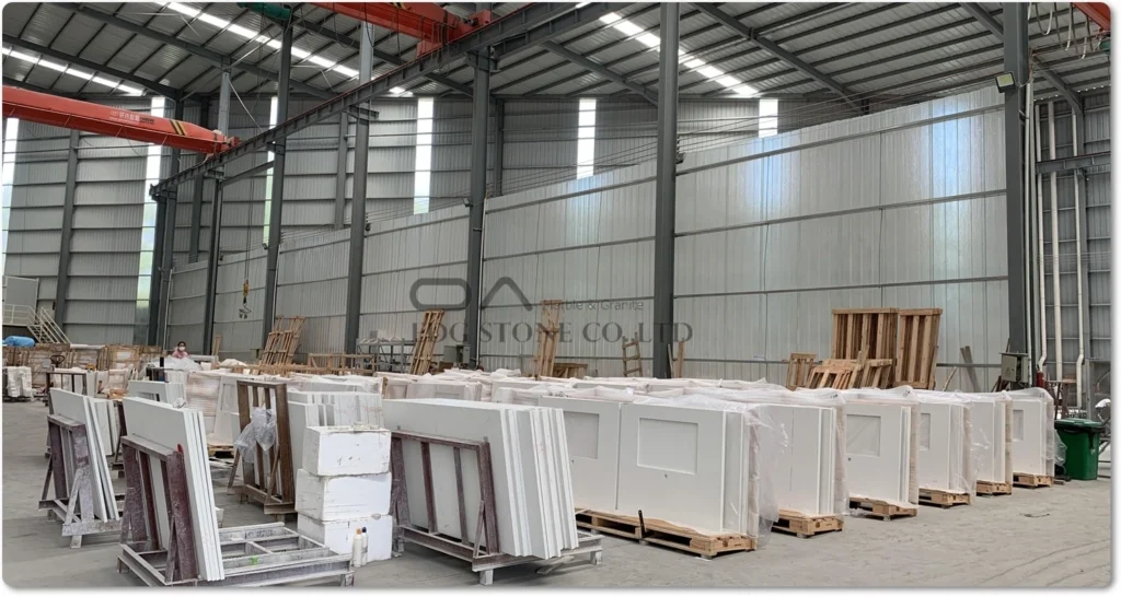 Calacatta white quartz countertops manufacturer
