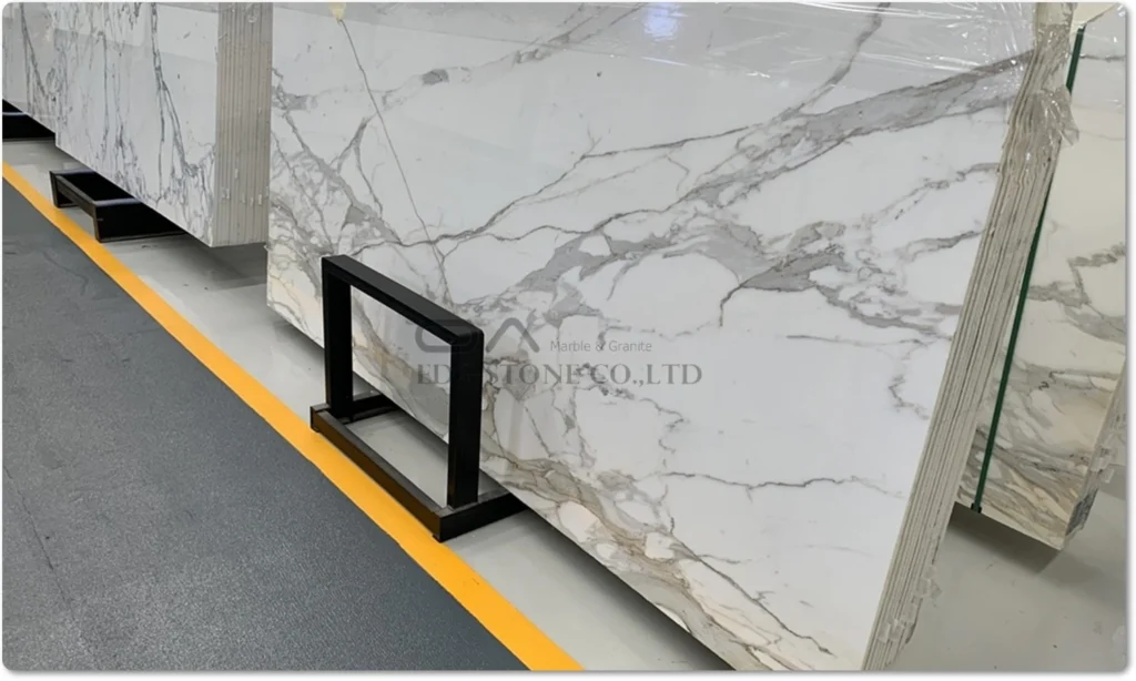 Carrara Marble vs Calacatta Marble