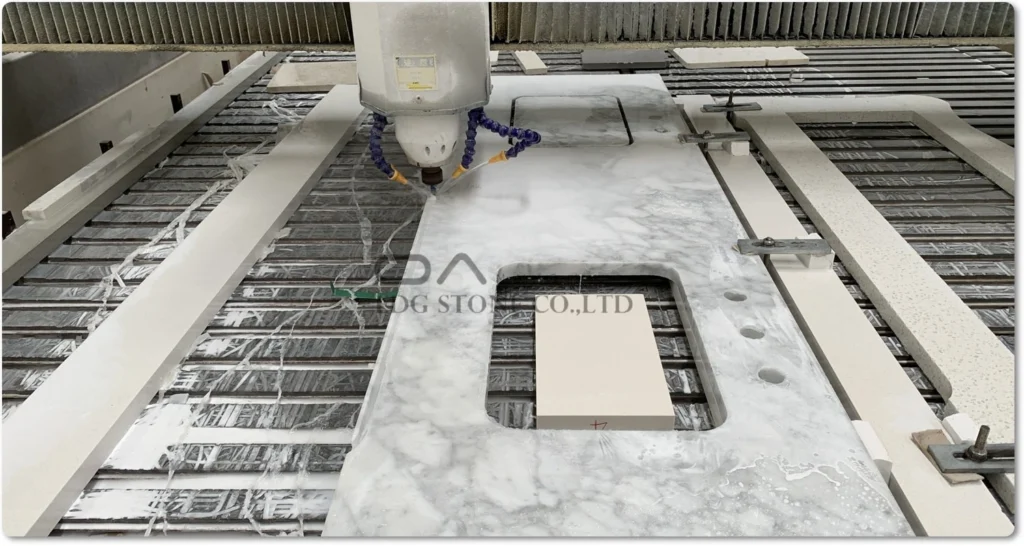 Carrara marble vs Calacatta marble countertops