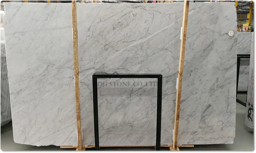 Carrara marble water absorption