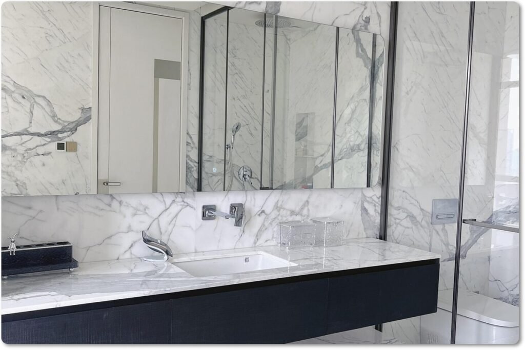 Commercial marble slab procurement