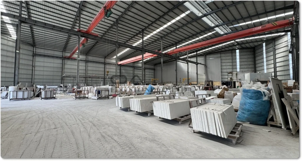 How are quartz countertops made