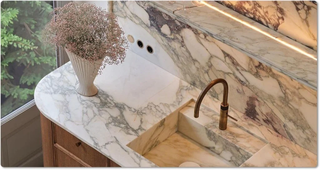Marble countertop price per square foot