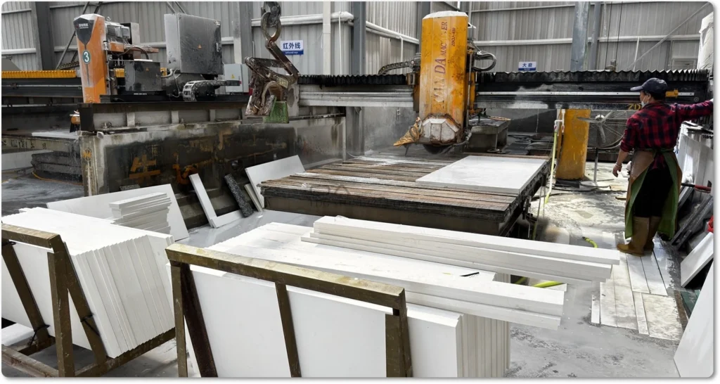 White quartz slabs manufacturer