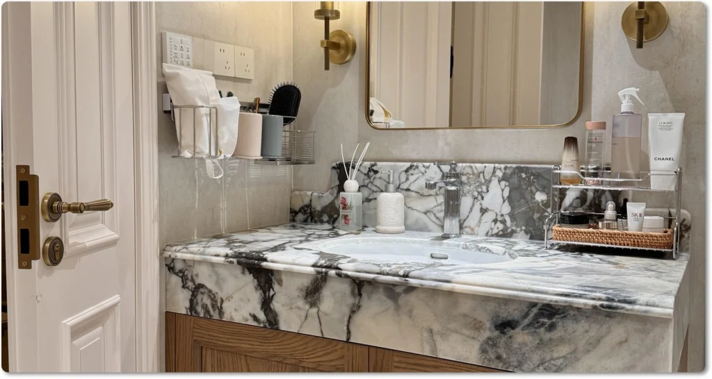 Custom marble countertops