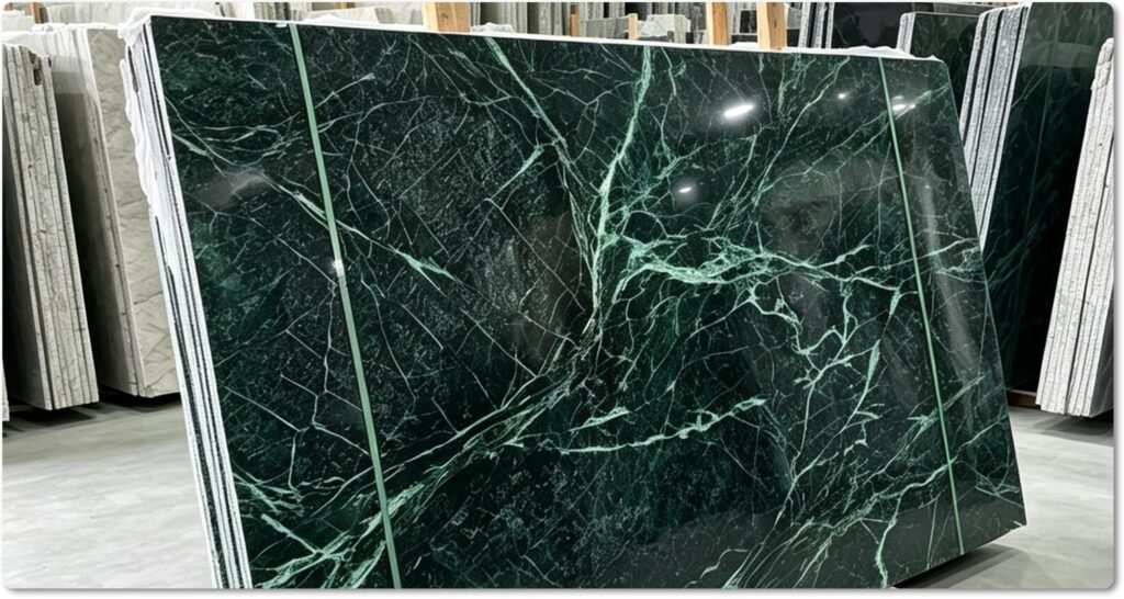 Indian green marble slabs supplier