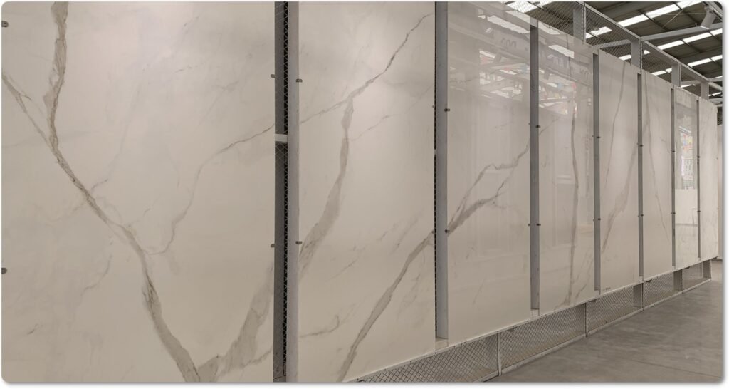 Sintered stone vs porcelain slab