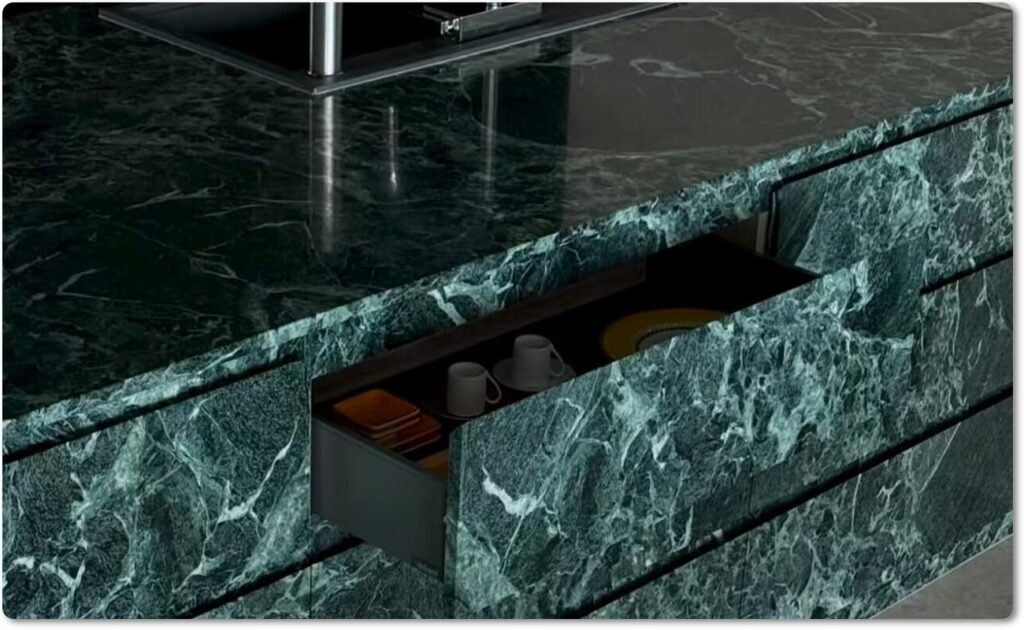 custom green marble countertops factory