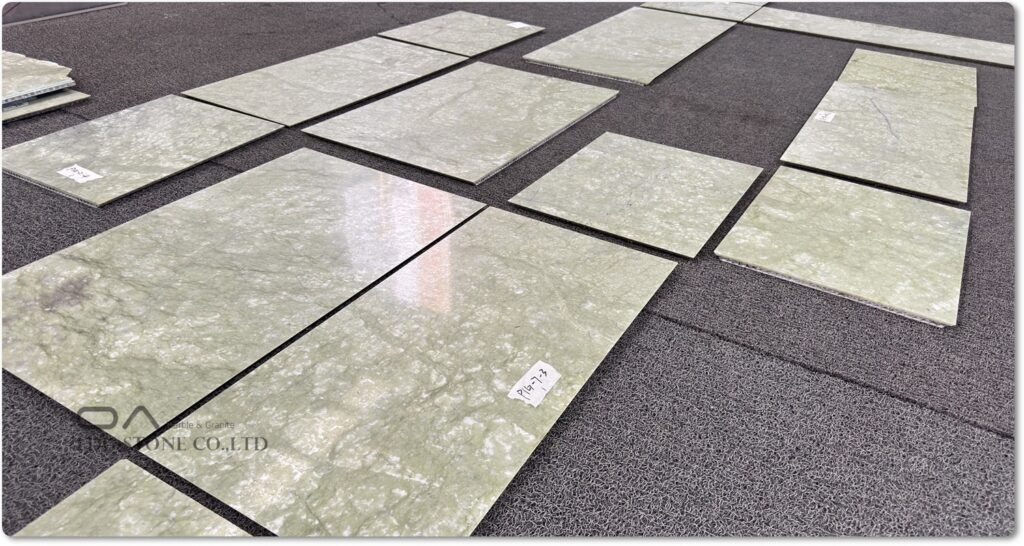 forest green marble for countertops