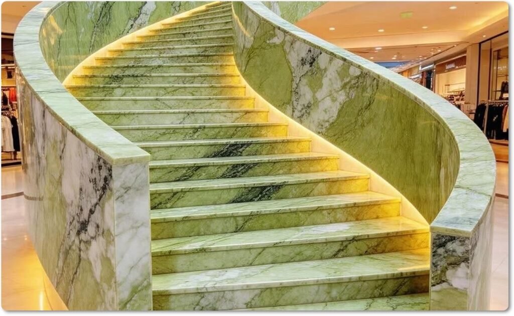 green marble factory China