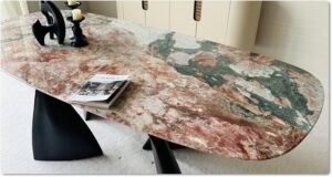 green marble furniture