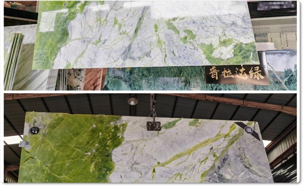 green marble manufacturer for commercial projects