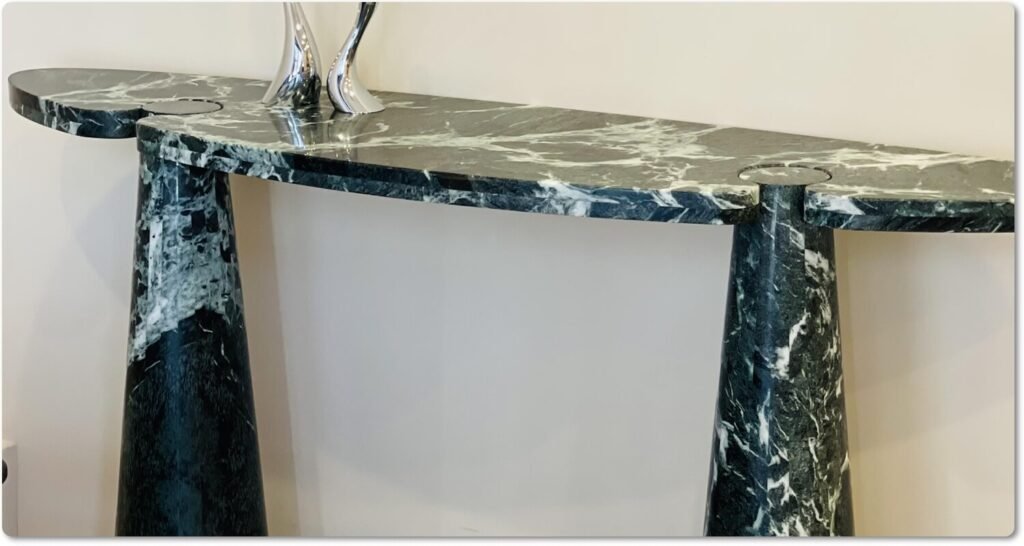 green marble side table manufacturer