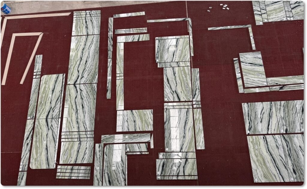 green marble slabs wholesale supplier