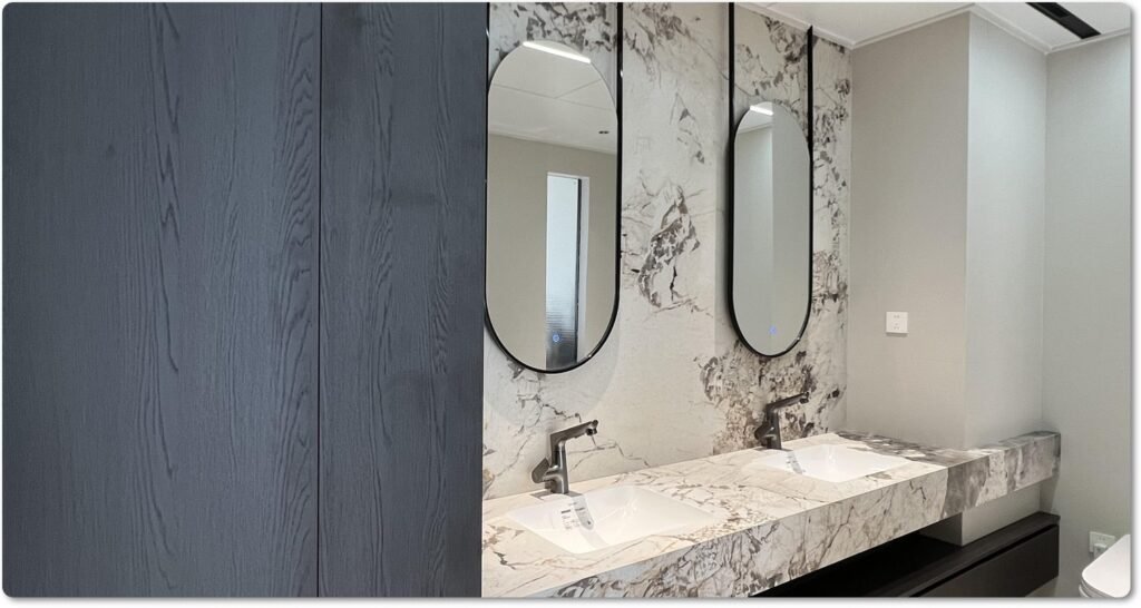 ultra slim bathroom vanity manufacturer