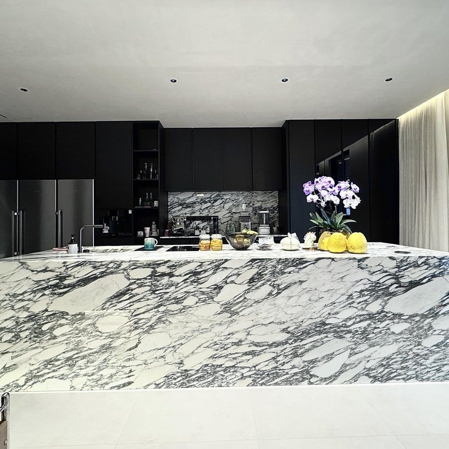 waterfall countertop price