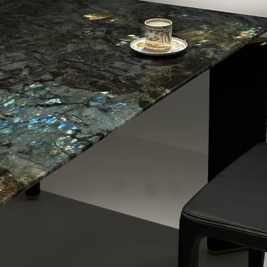 Custom Labradorite Countertop Fabrication​