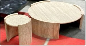 outdoor stone furniture