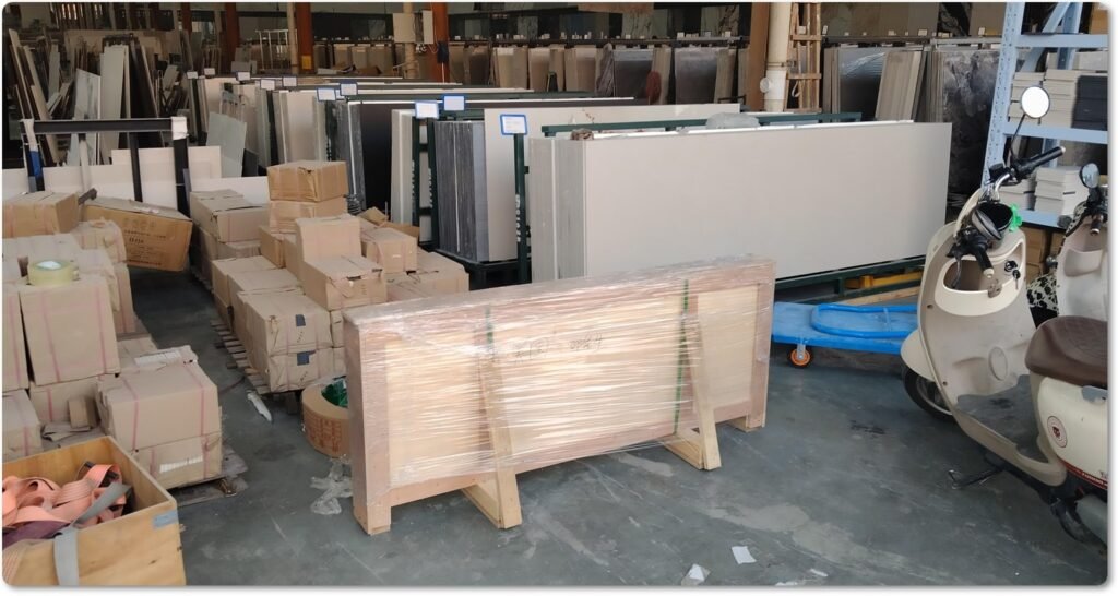 stone furniture export packaging
