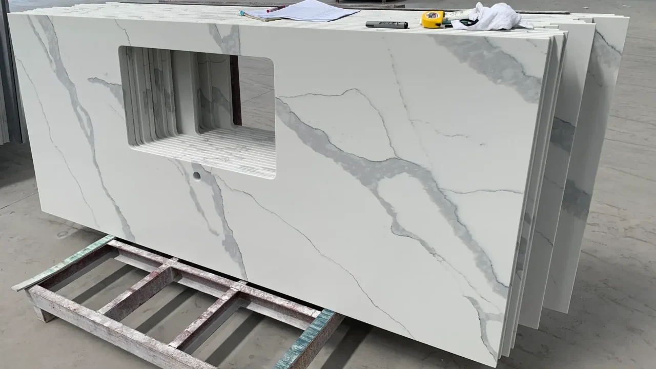 calacatta white quartz price