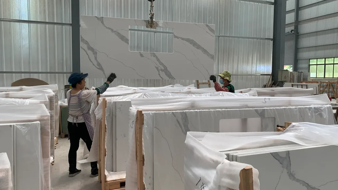 calacatta white quartz reviews